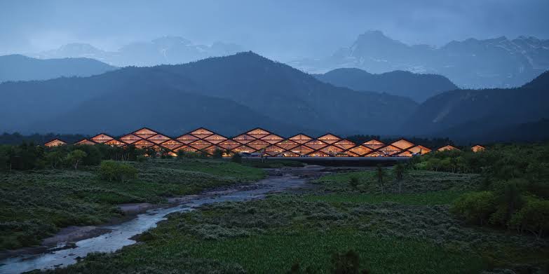 Architectural vision of Gelephu Mindfulness City integrating with nature