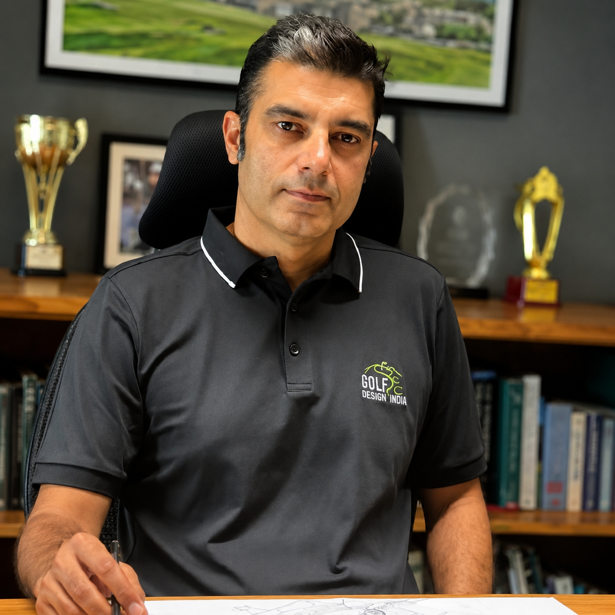 Vijit Nandrajog, co-designer of Royal Bhutan Country Club